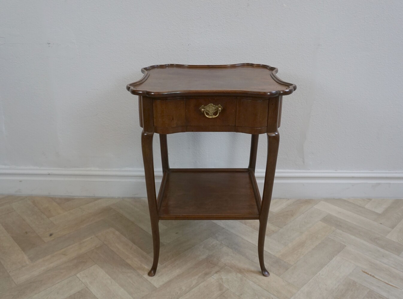 Dutch mahogany side table