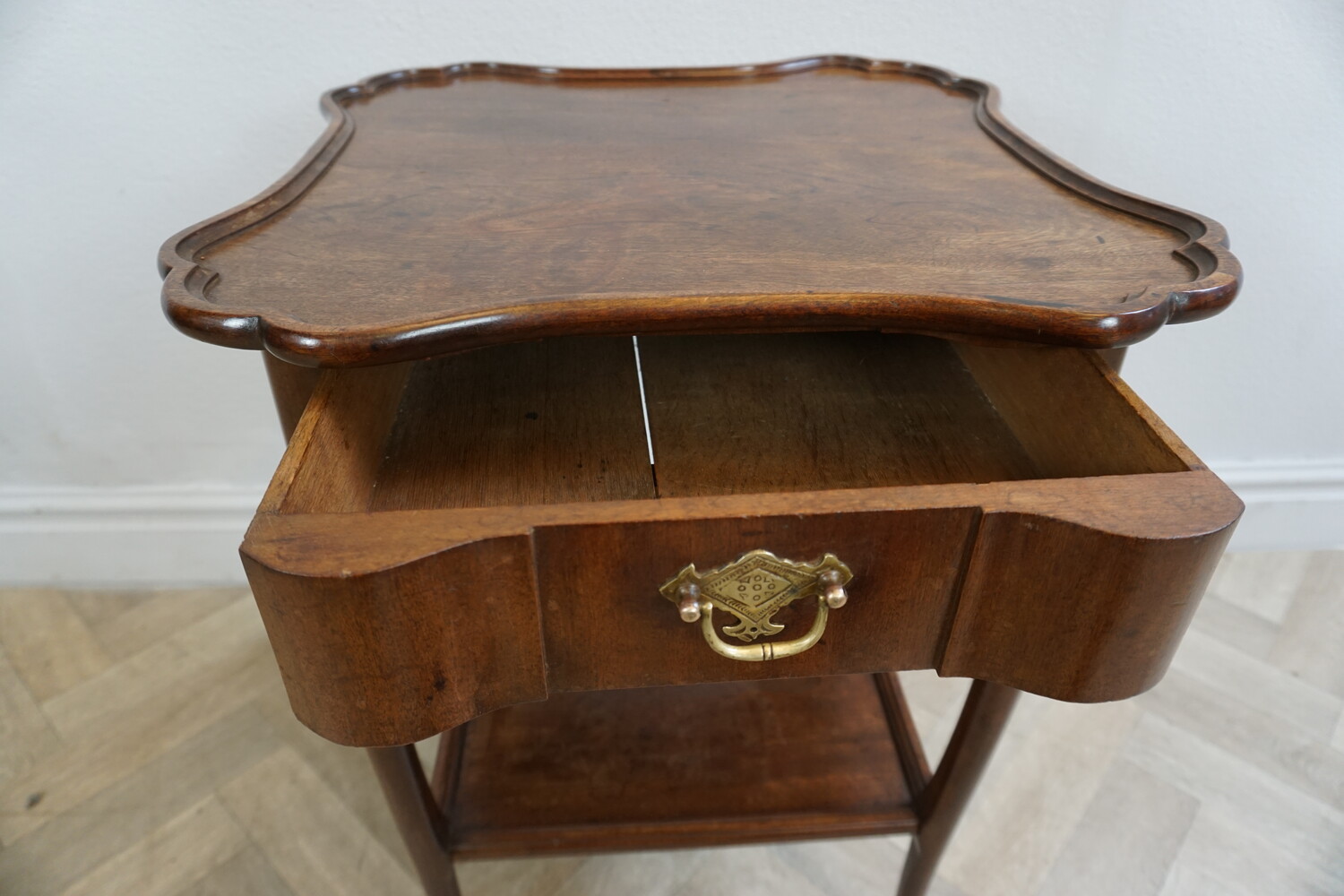 Dutch mahogany side table