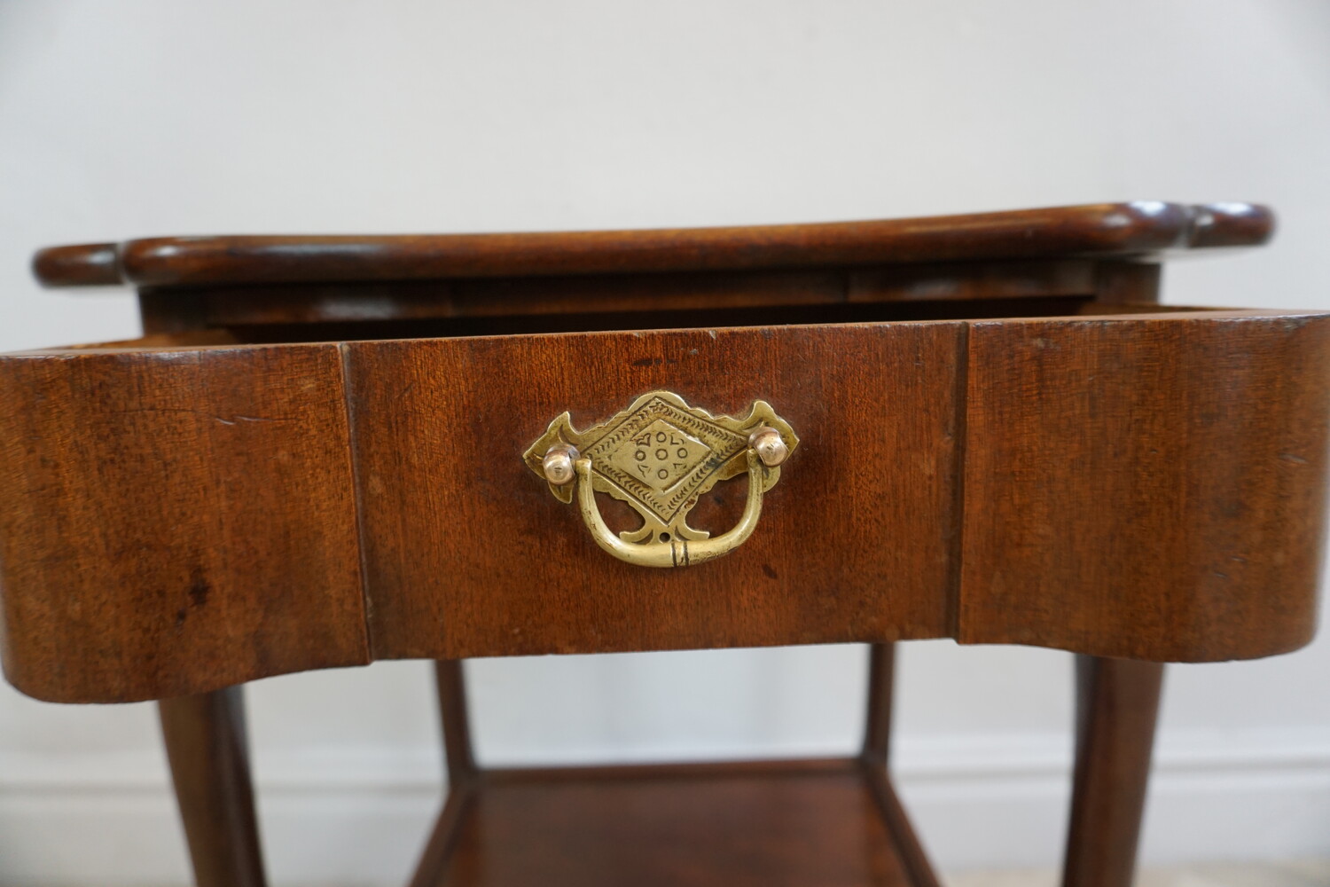 Dutch mahogany side table