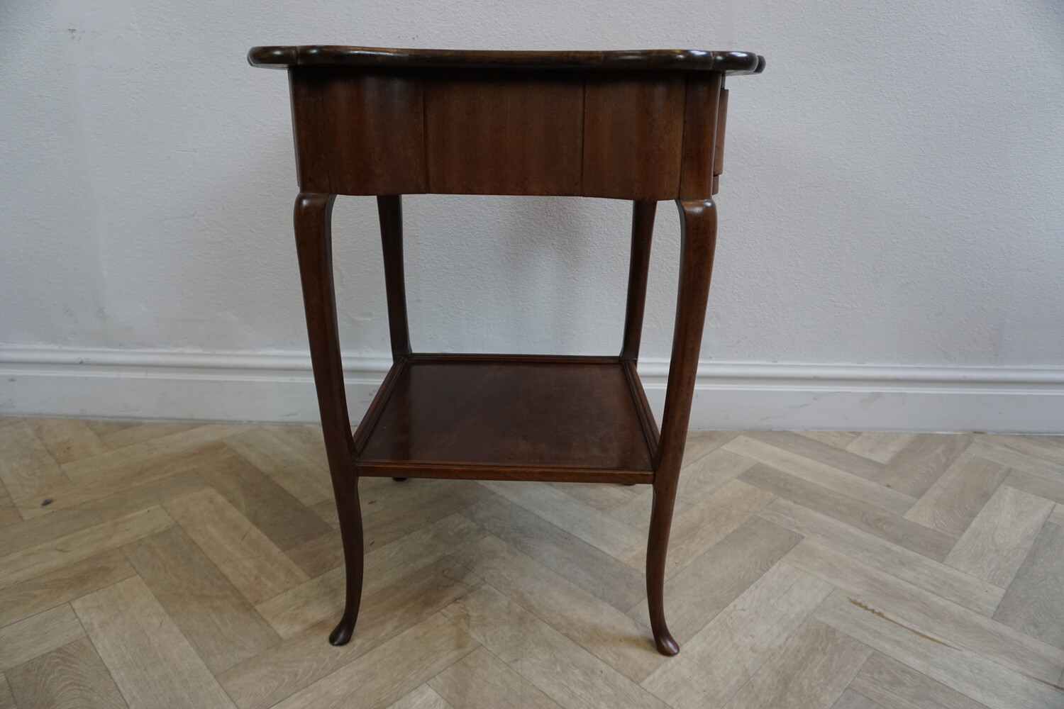 Dutch mahogany side table