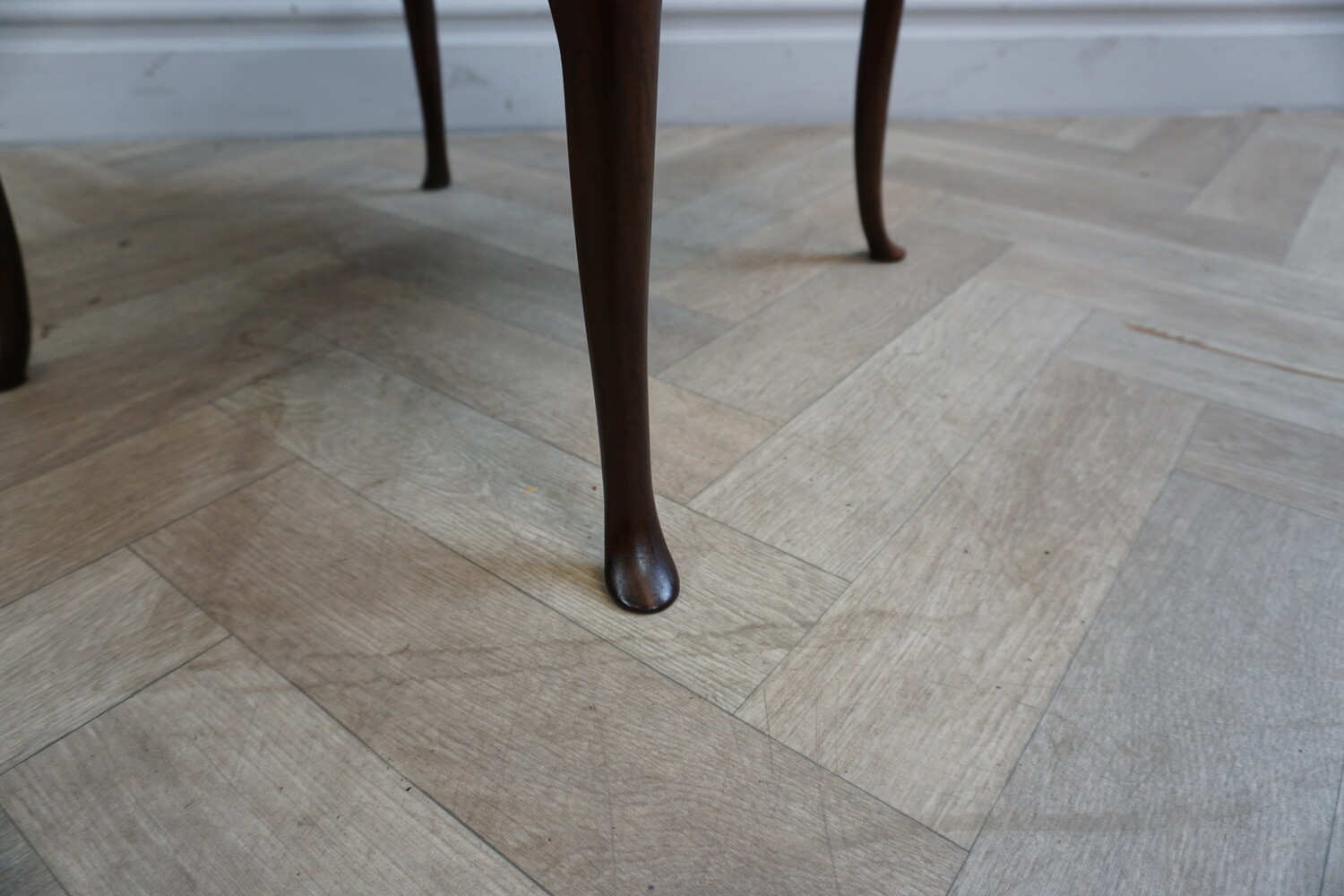 Dutch mahogany side table