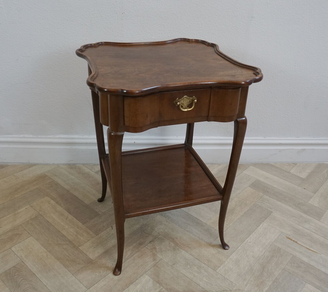 Dutch mahogany side table