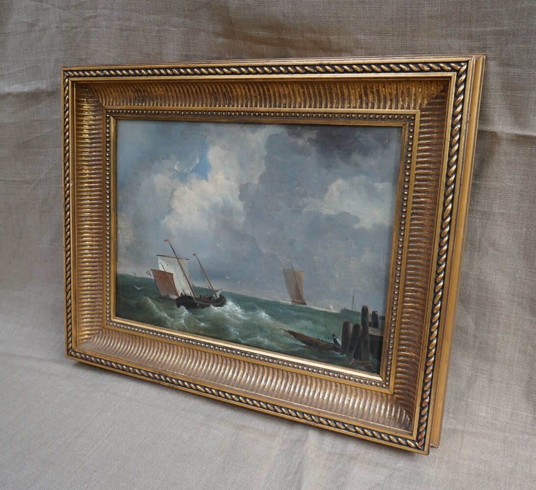 Marine seascape after J.C. SchotelSOLD