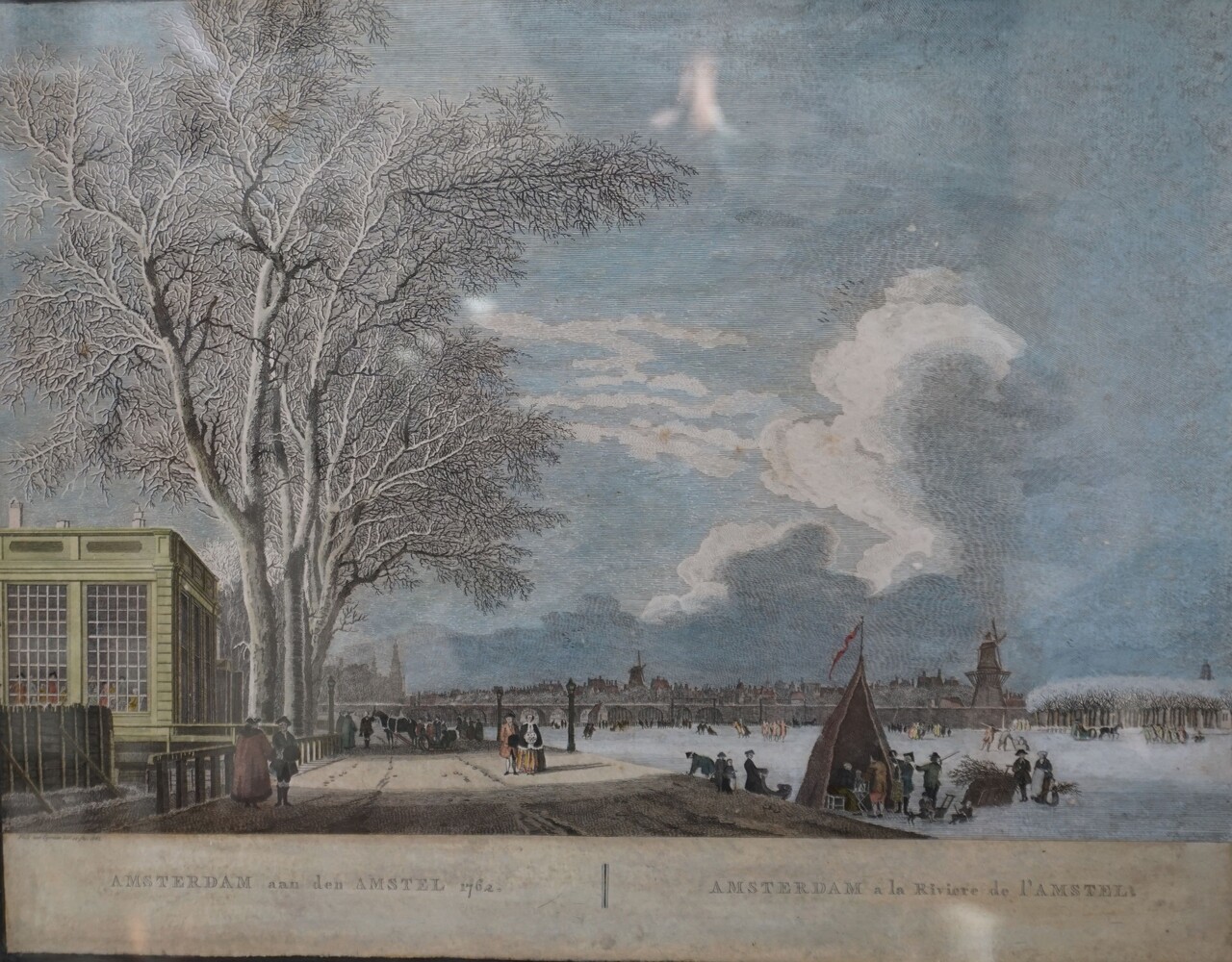 Skating on the Amstel in 1762